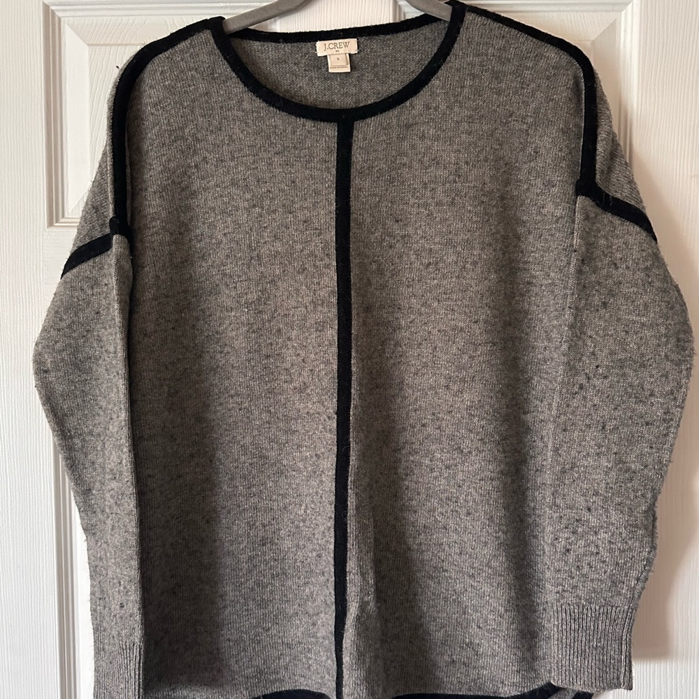 Eileen Fisher Gray Wool Sweater